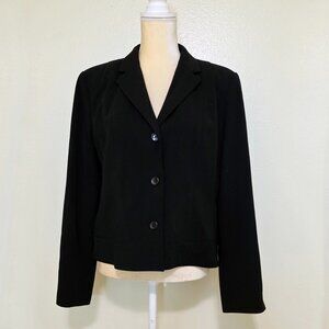 Women's TROUSERS ETC. Suit Jacket Black Sz 12 EUC